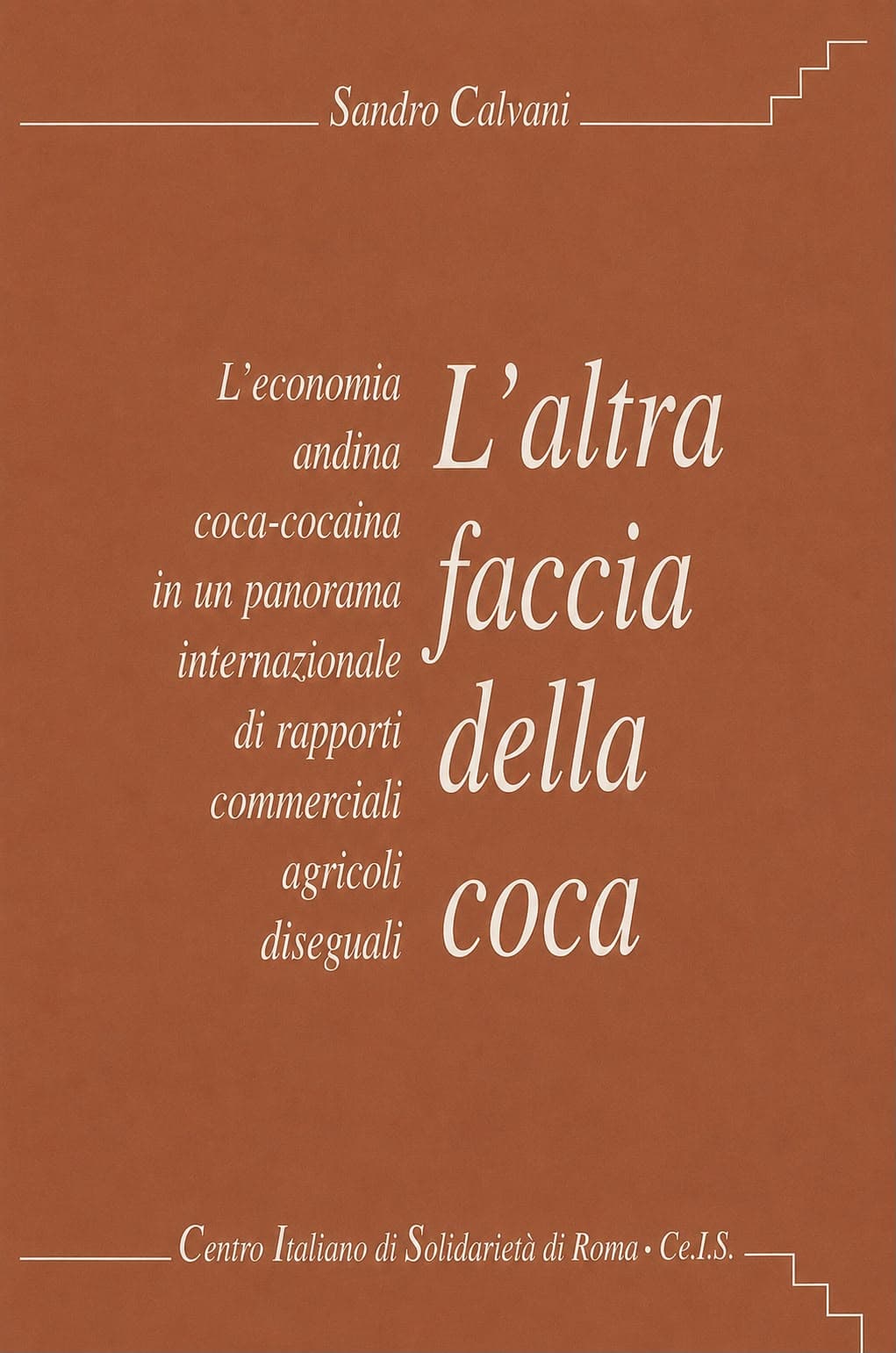 L'altra faccia della coca cover